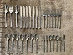 30 Pcs Hampton Silversmiths HSV131 Stainless Flatware. Fixed Price $59.99.