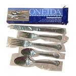Oneida Saratoga 5 Piece Place Setting Flatware Immaculate 18/10 Stainless Steel. Fixed Price $24.99.