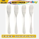 Knork Hand Forged Fork Dinner Size Stainless Steel 4 Piece Set Matte Finish. Fixed Price $30.63.