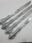 Vintage Oneida Stainless Michelangelo Dinner Knives - Set Of Four. Fixed Price $23.99.