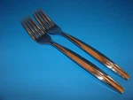 DAS50 By Dansk 4 Salad Forks Stainless Steel. Fixed Price $32.95.