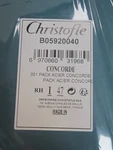 Christofle Concorde Stainless 24-PC Flatware Set #5920040 Brand Nib Save$ F/sh. Fixed Price $995.00.
