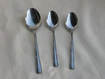Reed & Barton Rebacraft Stainless - / Teaspoons Soup 3 Pieces. Fixed Price $6.99.