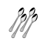 Palm Breeze Stainless Steel Demitasse Spoon Set Of 4. Fixed Price $45.61.