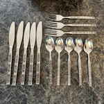 13 Lifetime Cutlery LCU11 Stainless Dinner Forks Spoons Knives Flatware. Fixed Price $21.00.