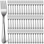100 Pieces Dinner Forks Bulk Set 6.9 Inches Stainless Steel Metal Silverwa. Fixed Price $37.21.