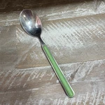 Mepra Fantasia 5 Coffee Spoon Apple Green Italy. Fixed Price $20.00.