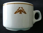 Vint Steelite International Restaurant Ware England Stackable Ring Handle Cup. Fixed Price $8.00.