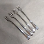 Michael Lloyd MLL12 MLL8 Cocktail Seafood Forks 4 Stainless Steel 6". Fixed Price $14.95.