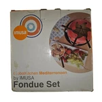 Fondue Set 6 Forks Global Kitchen By Imusa New. Fixed Price $14.99.
