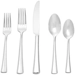 Oneida Noble 20 Piece Everyday Flatware Set, Service For 4, 18/0 Stainless Steel. Fixed Price $108.24.