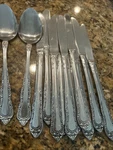 Utica Patrician Korea Stainless Flatware Spoon Fork Knife Lot Of 20 Vintage. Fixed Price $28.00.