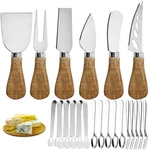 Charcuterie Board Accessories Set - Stainless Steel Spreader Knives With Wood.... Fixed Price $20.61.
