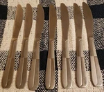 Cambridge Stainless Steel Flatware Pattern Cbs 176 Lot Of Table Knives. Fixed Price $22.00.
