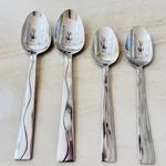 4PC International INS590 Stainless & Teaspoon Flatware Replacement Wave. Fixed Price $19.00.