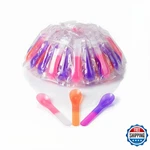 Gugowin 90PK Color Changing Ice Cream Spoons, 5.15" Break-resistant. Fixed Price $47.11.