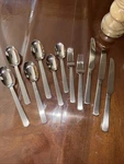 Mikasa 5100240 18/10 Stainless Steel Flatware 11 Pieces. Fixed Price $25.00.