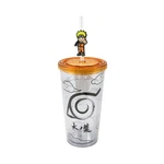 Just Funky Naruto Shippuden Hidden Leaf Village 16 Oz Travel Carnival Cup Prem. Fixed Price $24.84.