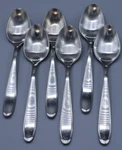 6 Ja Henckels Zwilling HEN103 Place Oval Spoon 7-1/4" Stainless 18/10 Flatware. Fixed Price $29.95.