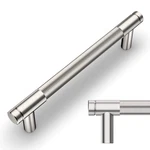 10 Pack Brushed Satin Nickel Knurled Cabinet Pulls 5 Inch Center To Kitch. Fixed Price $50.89.