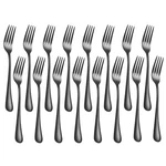 Black Forks 16 Pices Dinner 8 Inches Food Grade Stainless Steel T.... Fixed Price $28.39.