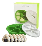 Rice Ball Maker, Triangle Onigiri 6 Green Polypropylene QL314-MOLD. Fixed Price $5.99.
