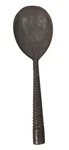 Unique Vtg Aluminum Ice Cream Scoop Spoon Serving Ribbed Handle Taiwan. Fixed Price $12.90.