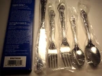 New Boxed 2004 Oneida Stainless Steel Secretariat 5 Pc Place Setting -pristine. Fixed Price $28.77.