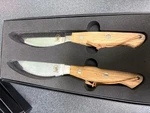 / Oak Stainless Steel Knife Set Bbq Tools Grill Utensils. Fixed Price $59.99.
