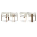 Pemberly Row Contemporary Cream Vegan Leather Dining Chairs (set Of 4). Fixed Price $771.86.