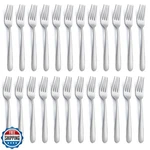 Gymdin 24 Pieces Dinner Forks, SILVERWARE(8 Inches), Food. Fixed Price $34.99.