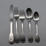 Reed & Barton 18/8 Stainless Colonial Shell 5PC Place Setting *. Fixed Price $79.98.