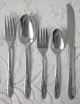 Oneida Simeon & George OHS49 Stainless 5 Piece Place Setting. Fixed Price $27.48.