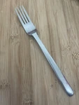 Ikea 22388 Stainless Data Satin Curve Down Tip Dinner Fork 8". Fixed Price $11.24.