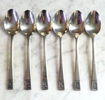 Utica Stainless Korea UTI34 6 1/4 Inch Set Of Teaspoons. Fixed Price $38.00.