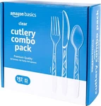 Disposable Cutlery 192 Pcs Spoons Forks Knives Plastic Party Set-. Fixed Price $16.45.