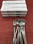 Winco 12-PIECE Windsor Oyster Fork Set, 18-0 Stainless Steel, Silver. Fixed Price $6.64.