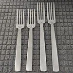 Dansk DAS1 Dinner Salad Forks 18/10 Glossy Stainless Flatware Set Of 4 Vintage. Fixed Price $24.99.