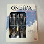Oneida Stainless Steel Flatware Set 20 Piece Service 4 Forks Knives Spoons. Fixed Price $48.75.