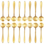 16 Pcs Spoons, Esrise Stainless Steel Cute Coffee. Fixed Price $16.91.