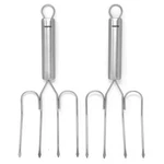 Norpro 2-PIECE Stainless Steel Turkey Lifter 1 Pack,. Fixed Price $13.61.