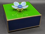 Lenox Kate Spade - Make It Pop Green/navy Floral Covered Box (894690) New In. Fixed Price $40.00.