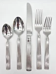 Reed & Barton 18/10 Stainless Crescendo Ii - 5PC Place Setting (service For One). Fixed Price $24.95.