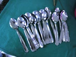 #ma Bakers & Chefs Windsor Pattern Stainless Teaspoons Restaurant Lot Of 26. Fixed Price $14.50.