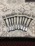 Oneida Stainless Satin Sand Dune - Salad / Dessert Forks Set Of 10. Fixed Price $7.50.