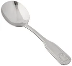 Winco 12-PIECE Toulouse Bouillon Spoon Set, 18-0 Extra Heavy 6.38, Silver. Fixed Price $26.99.