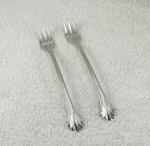 Grande Quintette Cocktail Fork Lot Of 2 Gorham 18/8 Glossy Stainless Flatware. Fixed Price $19.95.
