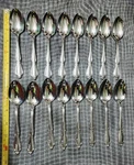 Set Of 16 Nice! Oneida C1991- Strathmore Stainless Steel Teaspoons/. Fixed Price $79.99.