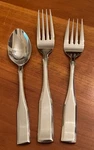 Reed & Barton Select RDS200 Glossy Beveled Edge Stainless Flatware - Choice. Fixed Price $18.00.