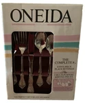 Oneida Stainless Arbor Rose 18/8 Usa 45 Piece Service For Unused True Song. Fixed Price $249.99.